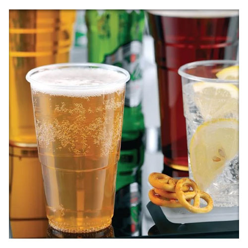 Disposable cups, plates and cutlery for supplies for street parties