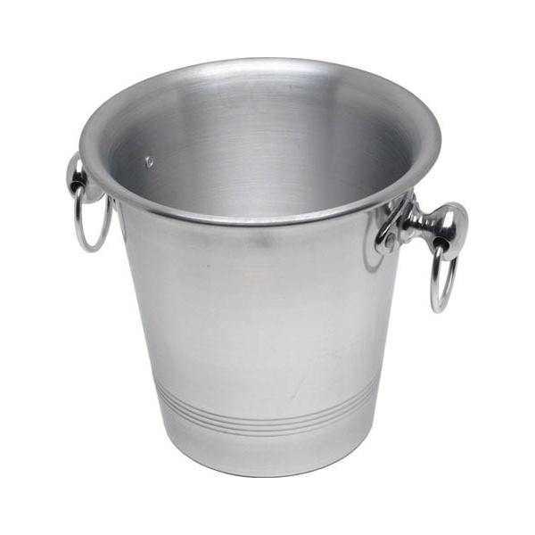 Aluminium Wine Bucket With Ring Hdls  3.25Ltr
