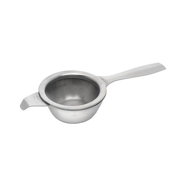 S/St.Teastrainer & Bowl 2"Wide 5.1/2" Long - SKU: 11109