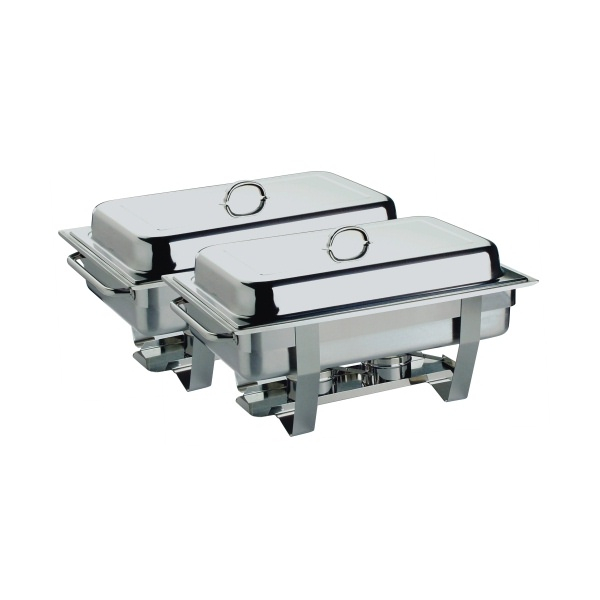 Twin Pack 1/1 Economy Chafing Dish - SKU: 11389TWIN