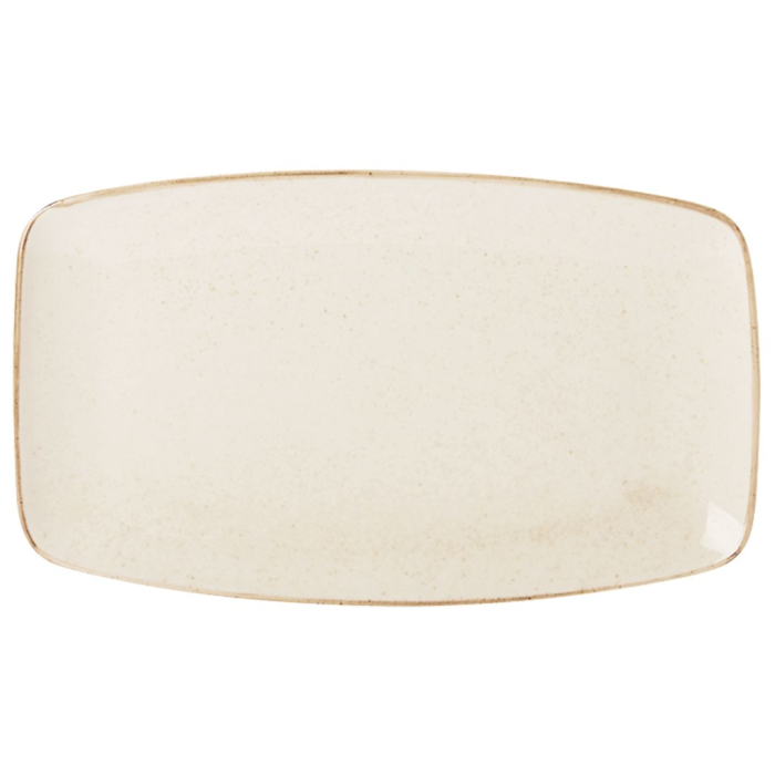 Oatmeal Rectangular Plate 31x18cm/122x7" Box of 6