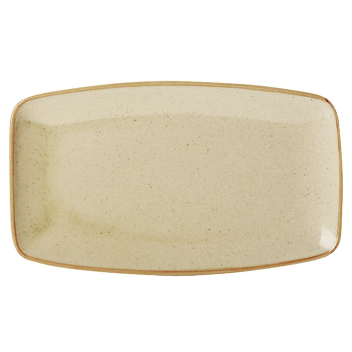 Wheat Rectangular Plate 31x18cm/12x7" Box of 6