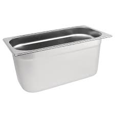 St/St Gastronorm Pan 1/3 - 20mm Deep - SKU: GN13-20