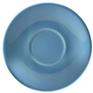 Genware Porcelain Blue Saucer 12cm/4.75" - SKU: 182112BL