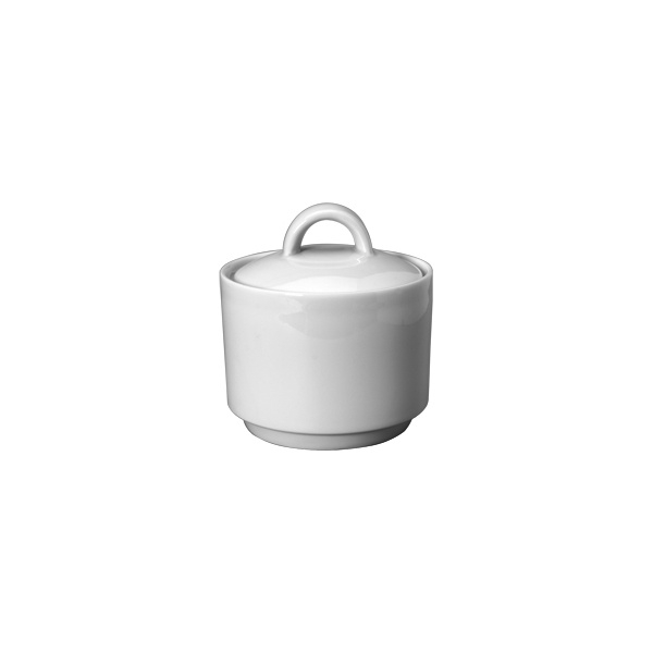 Solid 9cm Covered Sugar Bowl 23cl - SKU: 21-056
