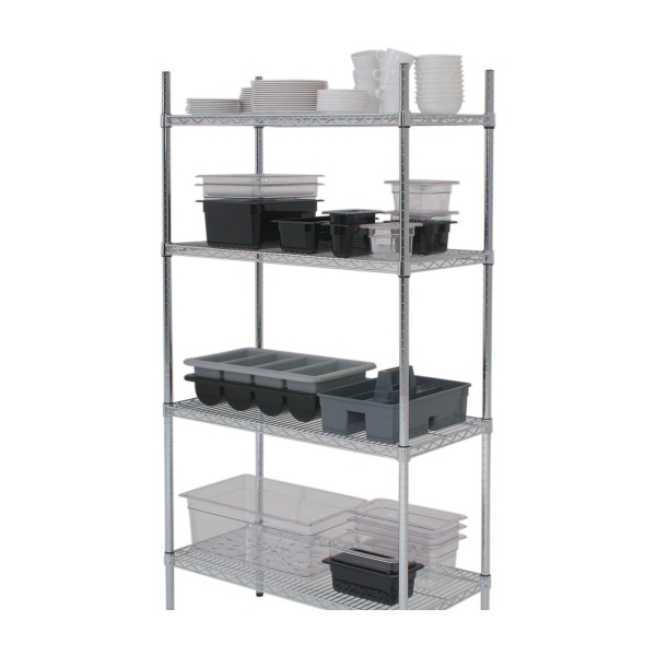 Racking 4 Tier 36" x 18" x 72" - SKU: 222-1000