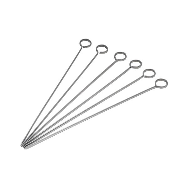 S/St. Skewers 8" (Pack Of 6) - SKU: 236-8