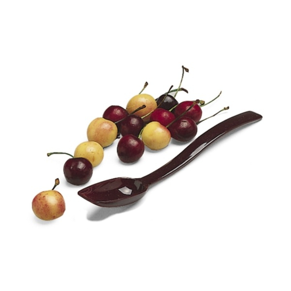 Salad Spoon Solid 3/4oz Black  10" Long - SKU: 4470-03