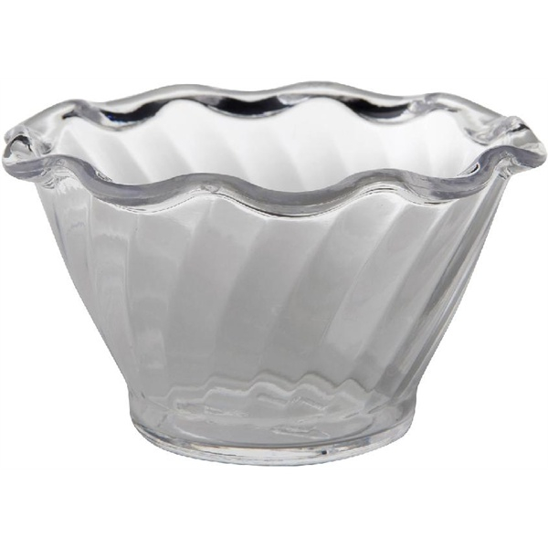 Tulip Dessert Dish Clear 159ml 95 x 55mm - SKU: 4530-07