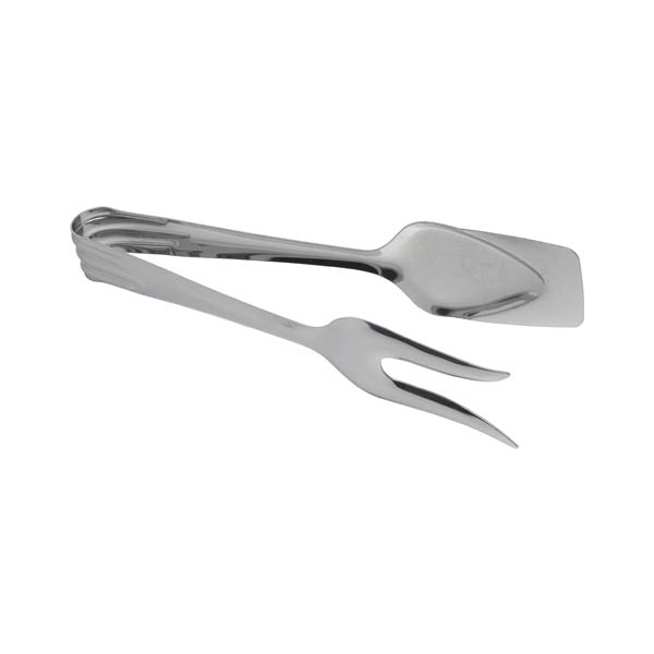 S/St.Roasting Meat Tongs 200mm 8" - SKU: 6750