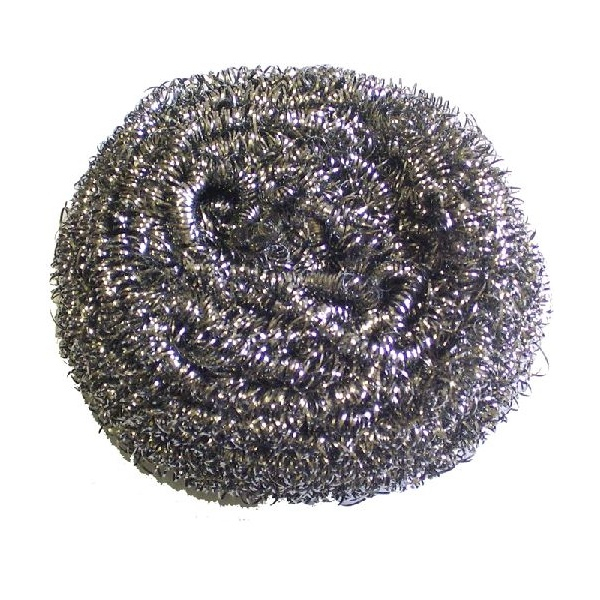 Stainless Steel Sponge Scourer (10Pcs) - SKU: 824-40