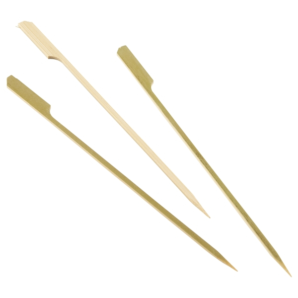 Bamboo Gun Shaped Paddle Skewers 21cm/8.25" (100pcs) - SKU: BMBGS21