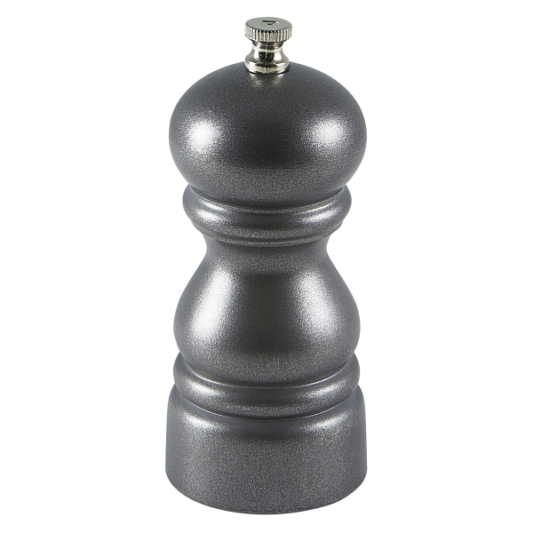 Genware Salt Or Pepper Grinder Silver 12.7cm - SKU: SPS12