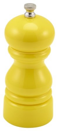 Genware Salt Or Pepper Grinder Yellow 12.7cm - SKU: SPY12