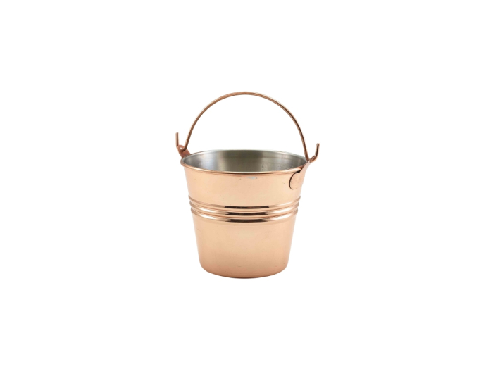 Copper Plated Serving Bucket 10cm Dia - SKU: SSBC10
