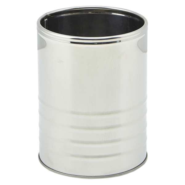 Stainless Steel Can 11cm Dia x 14.5cm - SKU: SSC11