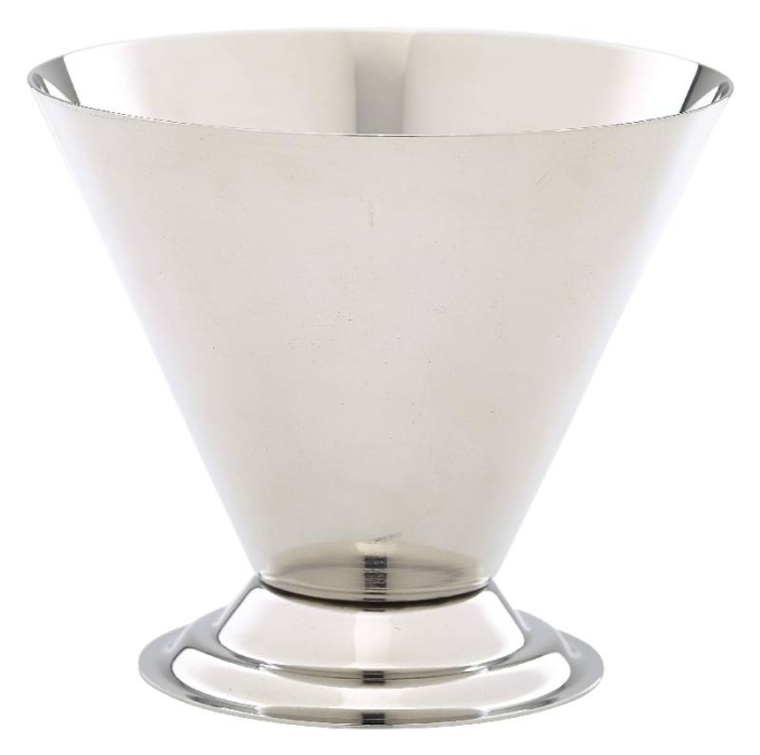 Stainless Steel Conical Sundae Cup - SKU: SUNC10