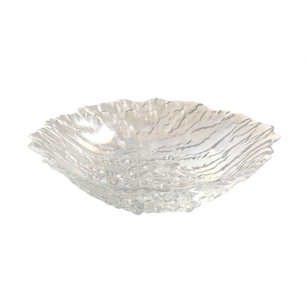 Glacier Glass Salad Bowl 25cm Dia - SKU: B3185
