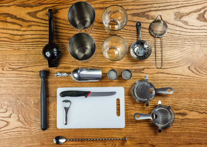 Cocktail Bar Kit - 17 Piece - SKU: CBK4