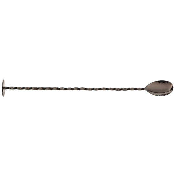 Gun Metal Classic Bar Spoon 27cm - SKU: BS-C27GM