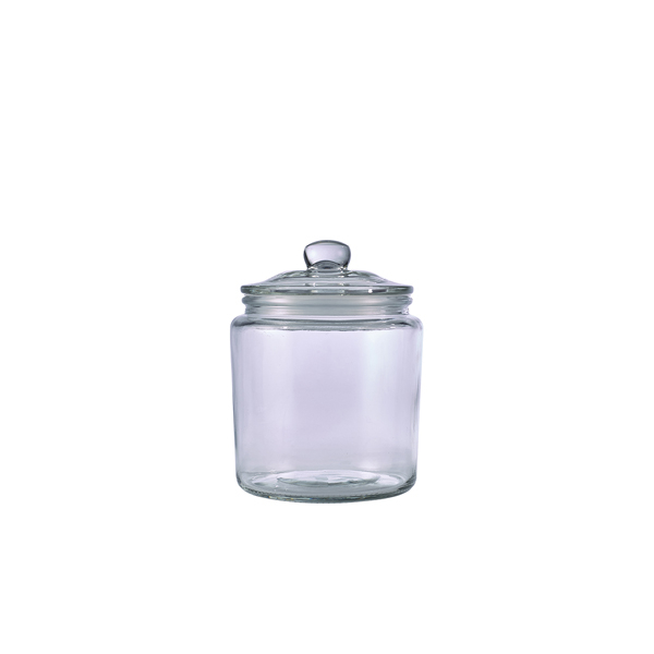 GenWare Glass Biscotti Jar 90cl - SKU: BSJ-09