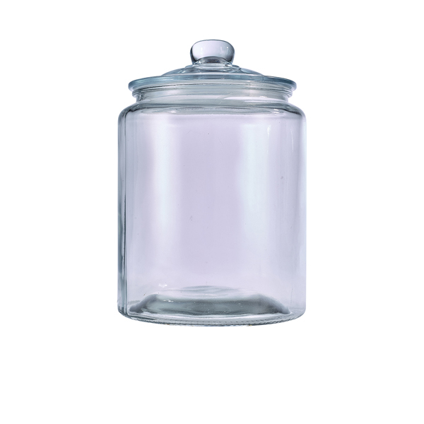 GenWare Glass Biscotti Jar 6L - SKU: BSJ-65