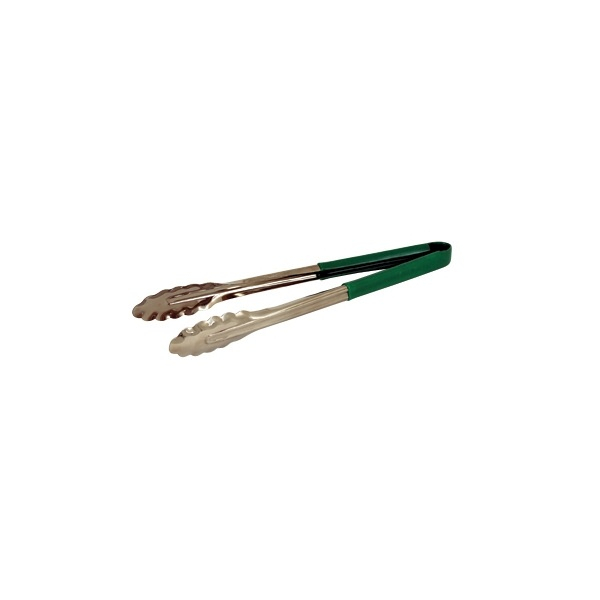 Colour Coded Green Tongs 305mm/12"