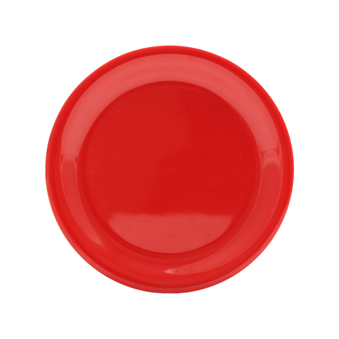 Narrow Rim Plate 6 1/2" / 165mm, Pure Red