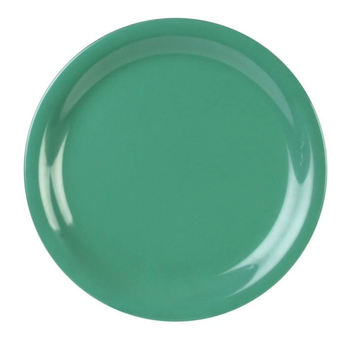 Narrow Rim Plate 10 1/2" / 265mm, Green