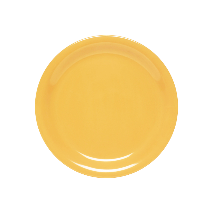 Narrow Rim Plate 10 1/2" / 265mm, Yellow