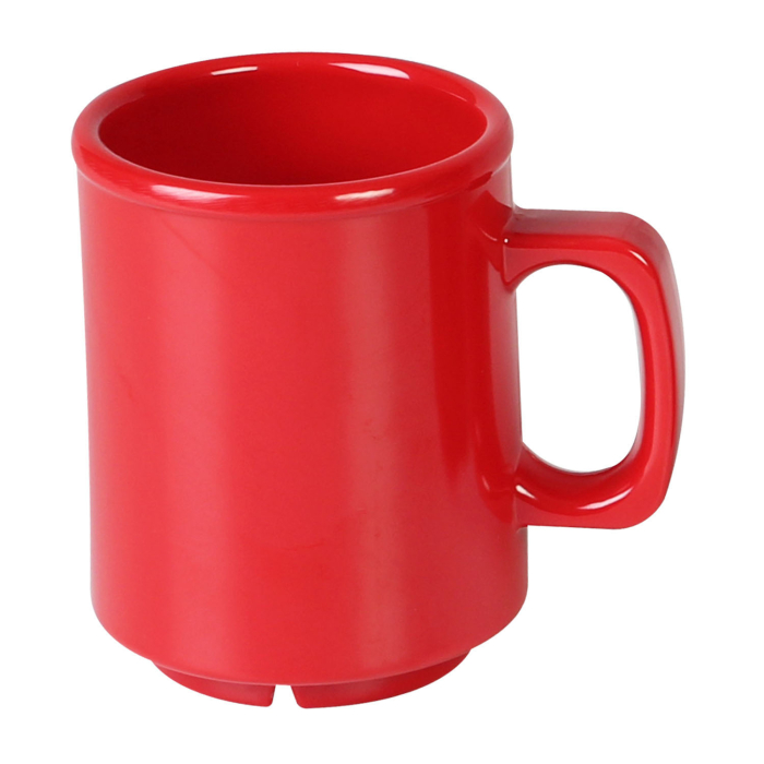 8 Oz Mug, Pure Red