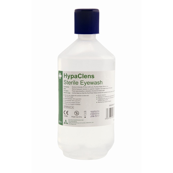 Eye Wash Bottle 500ml - SKU: EWBTL