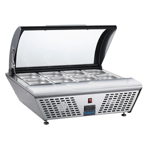 Polar G-Series Countertop Prep Fridge - 4 x GN 1/3 - SKU: GL178