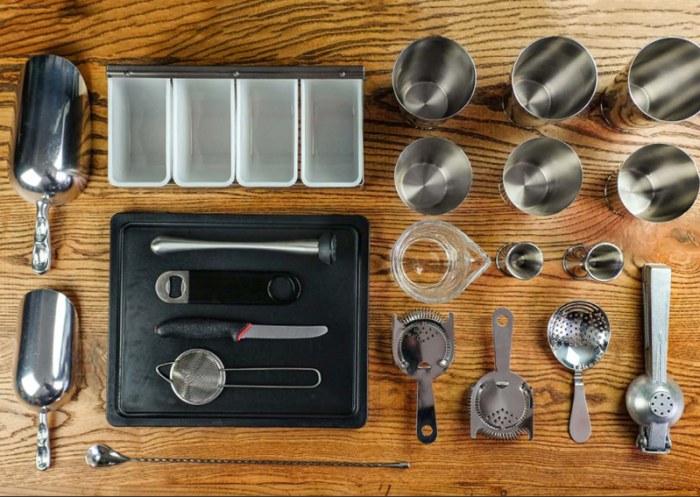 Cocktail Bar Kit - 22 Piece - SKU: CBK6