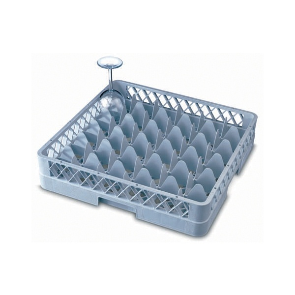 Genware 36 Compartment Glass Rack - SKU: GR36