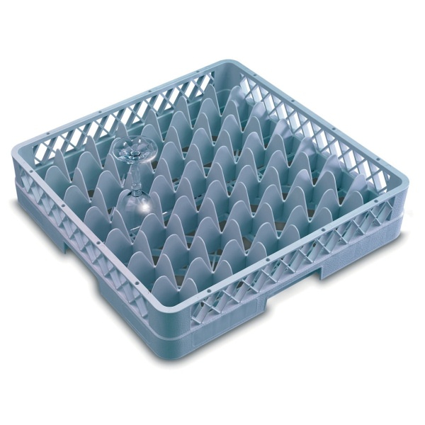 Genware 49 Comp Glass Rack With 2 Extenders - SKU: GR49-2