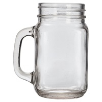Genware Glass Mason Jar 68cl / 24oz - SKU: MAS680