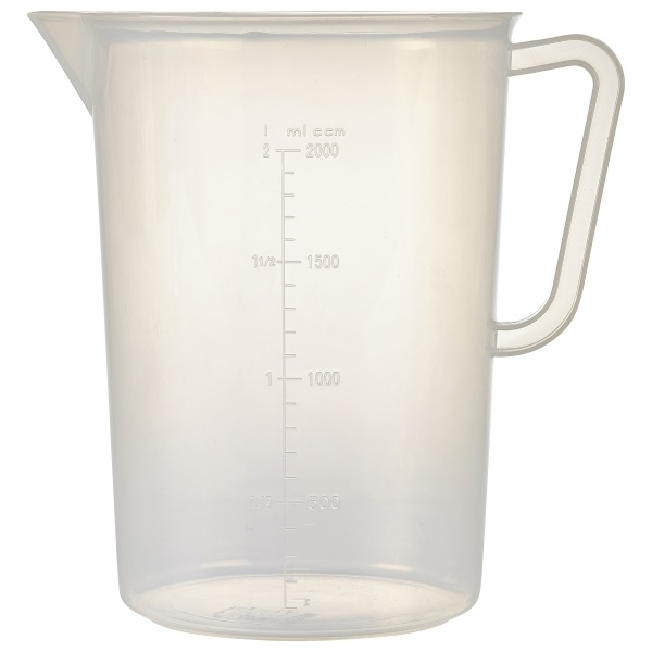 Polypropylene Measuring Jug 2L - SKU: MJPP2