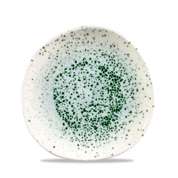 Mineral Green Round Trace Plate 8 1/4" Box 12