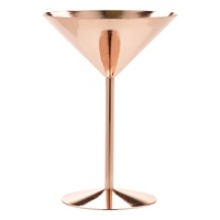 Copper Martini Glass 24cl/8.5oz - SKU: MRC240