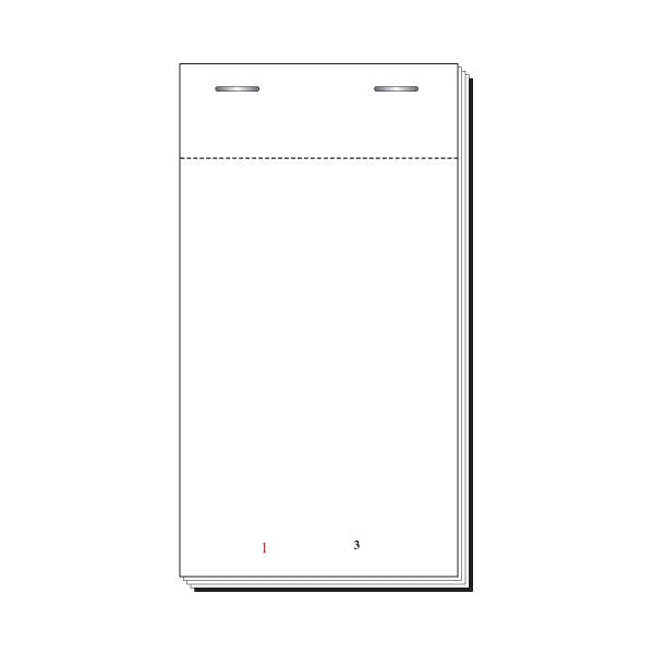 Order Pad 50 Sheet Dup Carbon 140X76mm Box 50 - SKU: PAD2