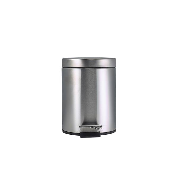 Stainless Steel Pedal Bin 5 Litre - SKU: PDLBSS-5