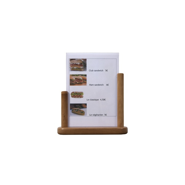 Table Board 21X30cm Large Teak PVC Insert - SKU: PFT-TE-LA