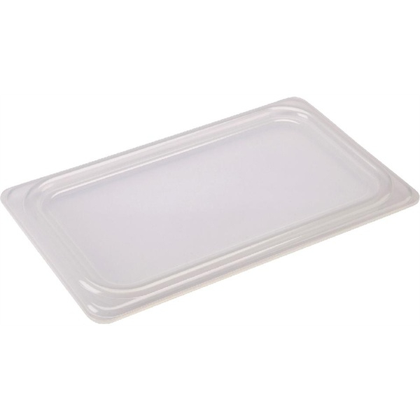 1/1 Polypropylene GN Lid Clear - SKU: PP11-LID