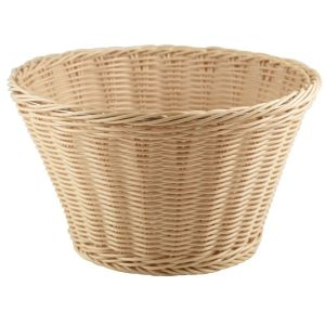 Polywicker Display Basket 26cm Dia - SKU: PWB-26