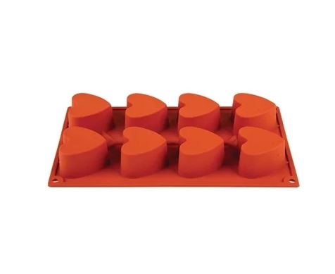 Pavoni Formaflex Silicone Non Stick Mould 8 Cup - SKU: RACB167