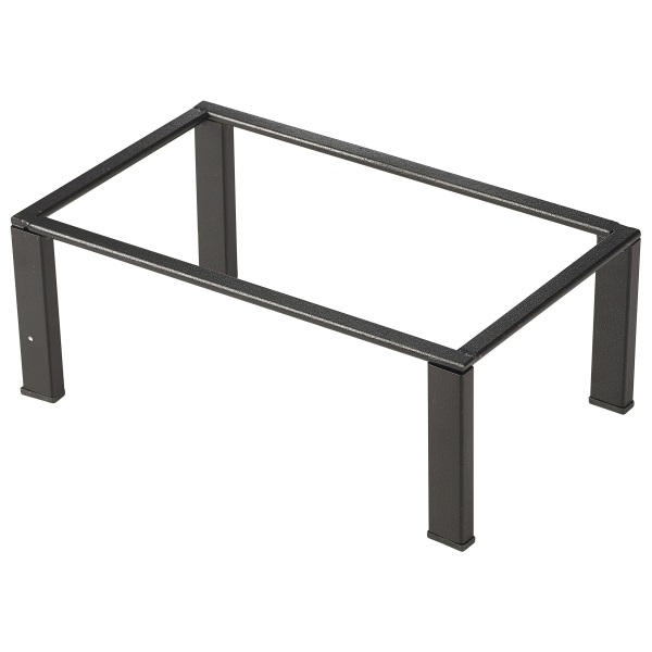 Black GN Buffet Riser GN 1/4 10cm (H) - SKU: RSR-GN1410