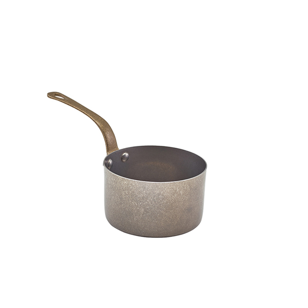 GenWare Vintage Steel Mini Sauce Pan 9 x 5.25cm - SKU: SMS9V