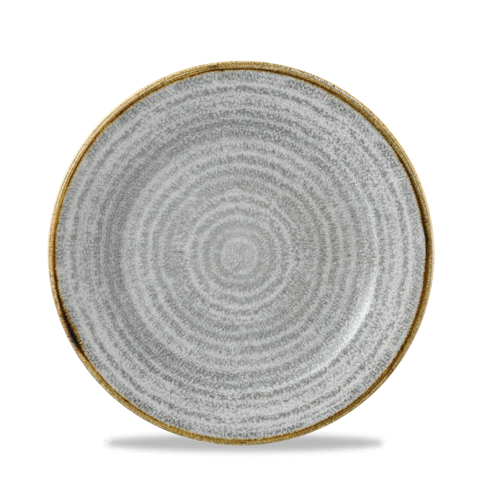 Studio Prints Stone Grey Profile Plate 8 1/4" Box 12