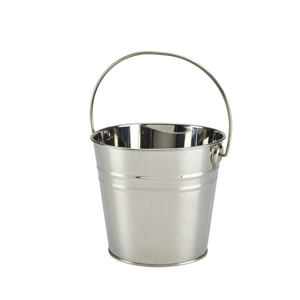 Stainless Steel Serving Bucket 16cm Dia - SKU: SSB16